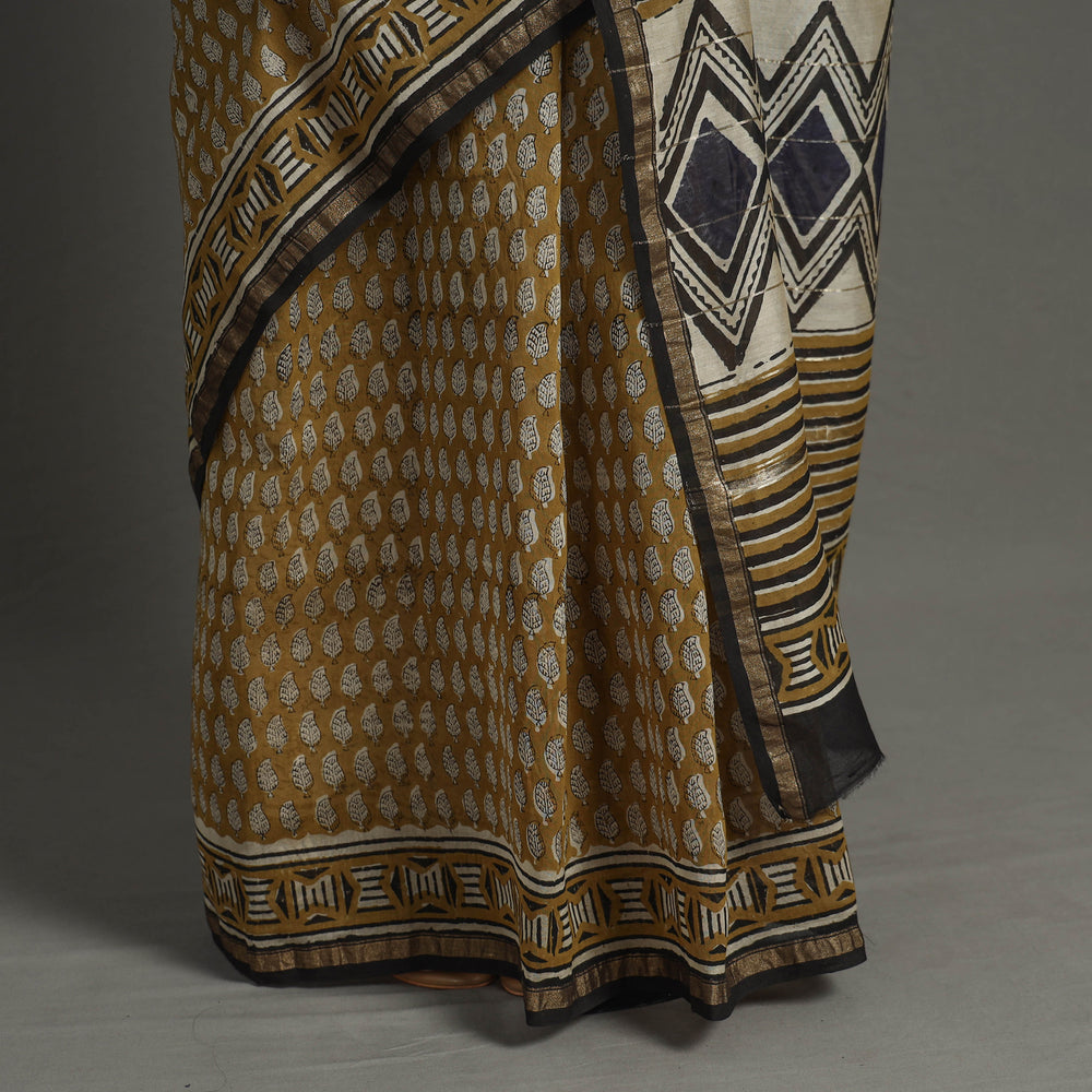 Bagru Saree