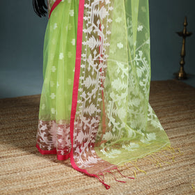 Bengal Pure Muslin Handloom Jamdani Saree 18