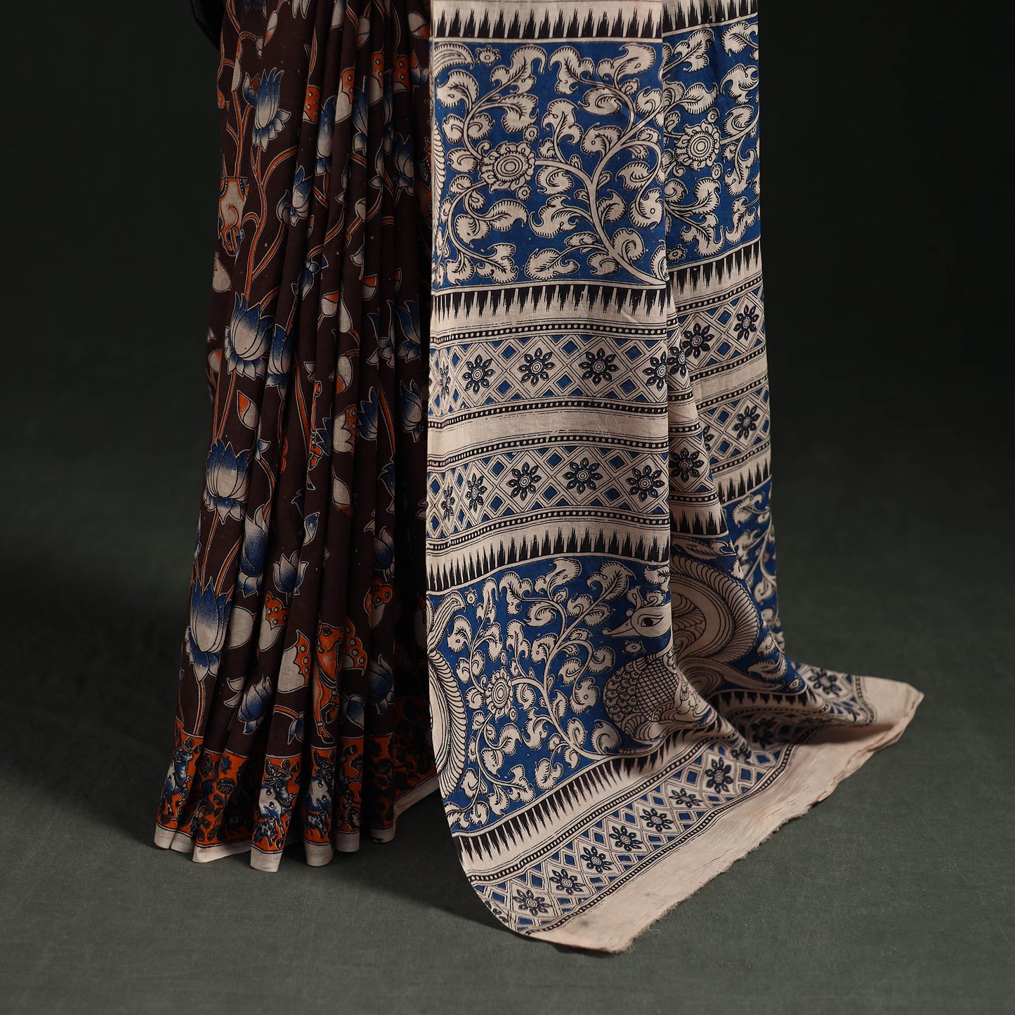 Kalamkari Printed Cotton Saree 83