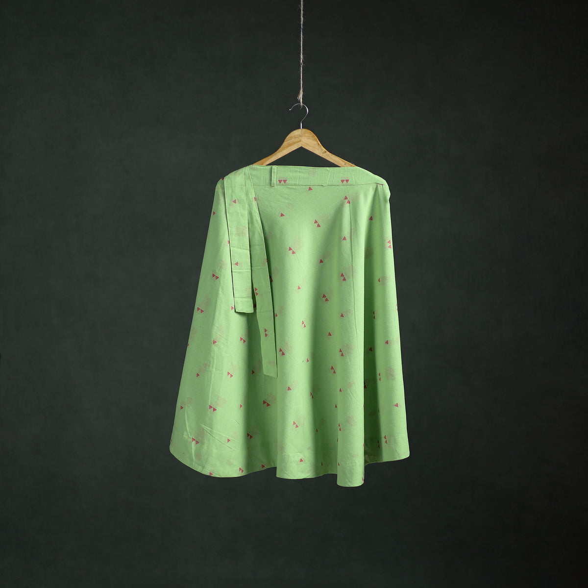 Jacquard Cotton Wrap Around Skirt 134