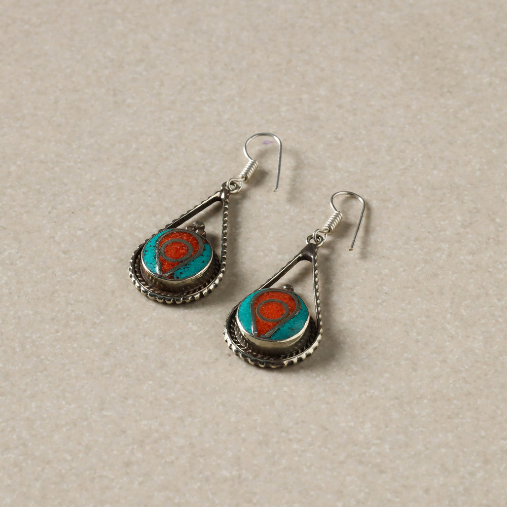 Ethnic Tribal Tibetan Earrings from Himalaya 36