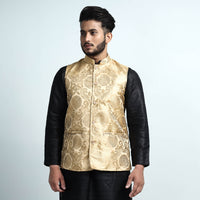 silk nehru jacket