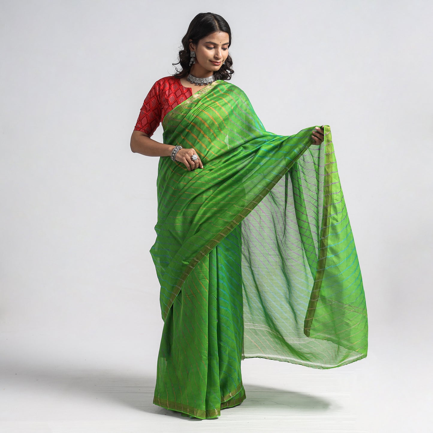 leheriya saree