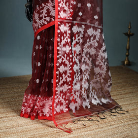 Bengal Pure Muslin Handloom Jamdani Saree 19