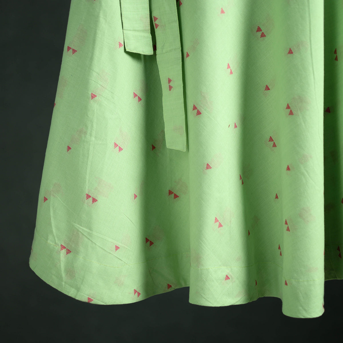 Jacquard Cotton Wrap Around Skirt 134