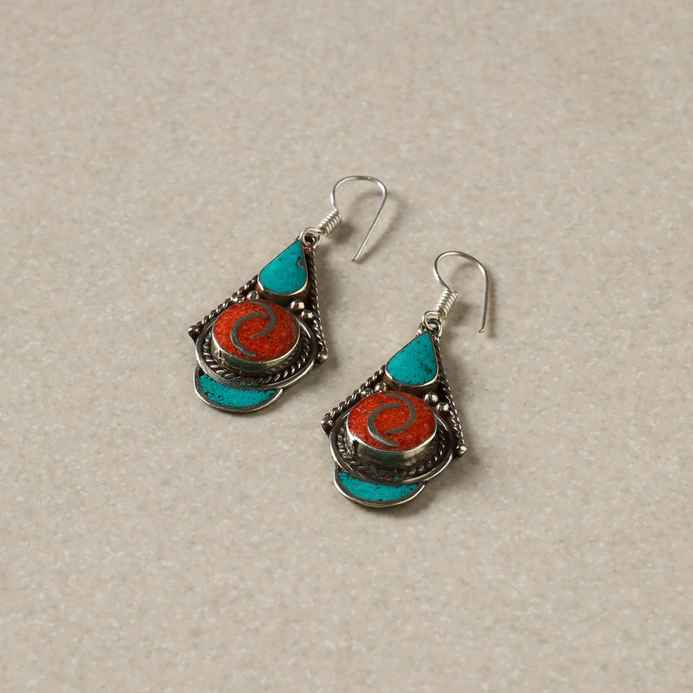 Ethnic Tribal Tibetan Earrings from Himalaya 38