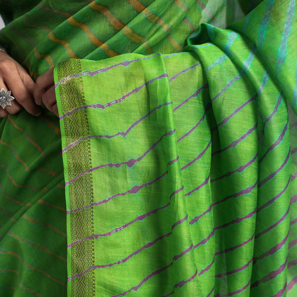 leheriya saree