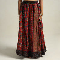 Ajrakh Patchwork Skirt 