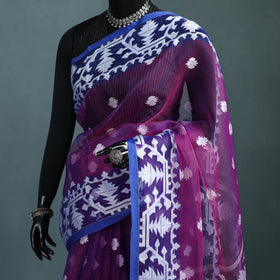 Bengal Pure Muslin Handloom Jamdani Saree 20