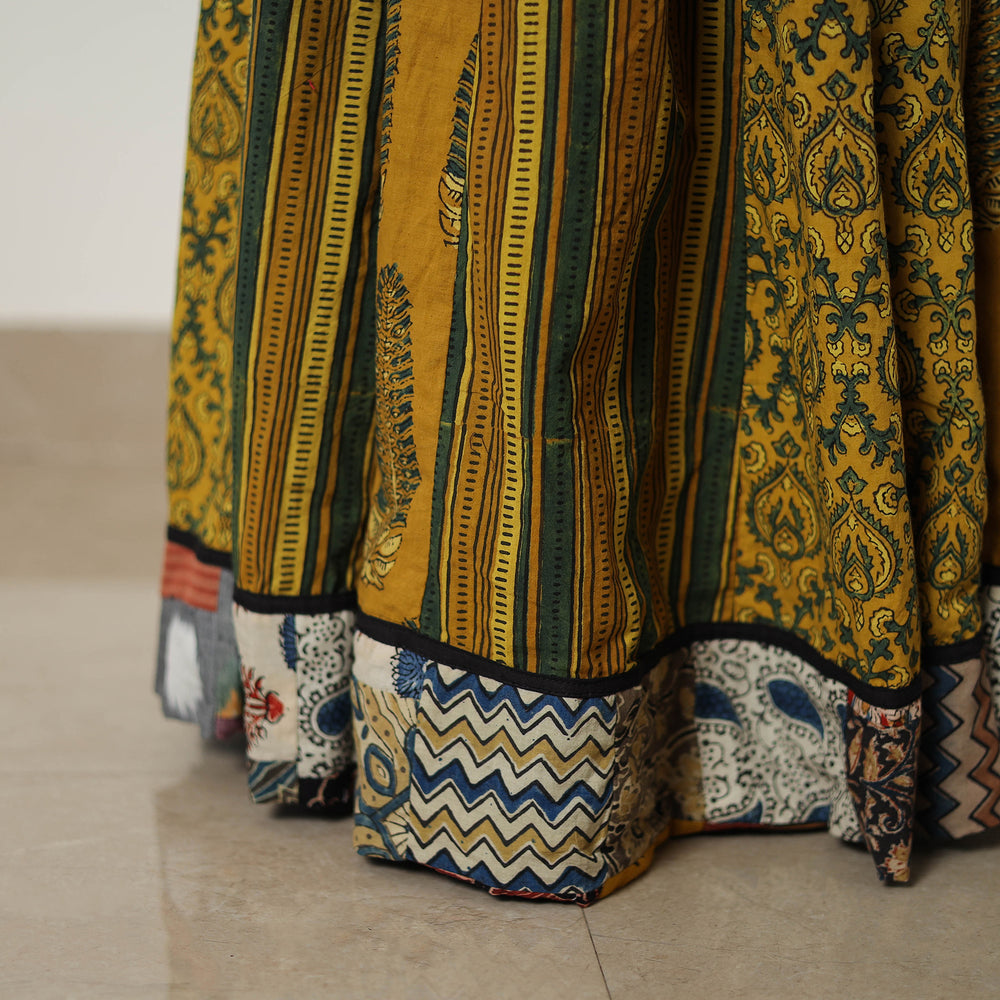 ajrakh skirt