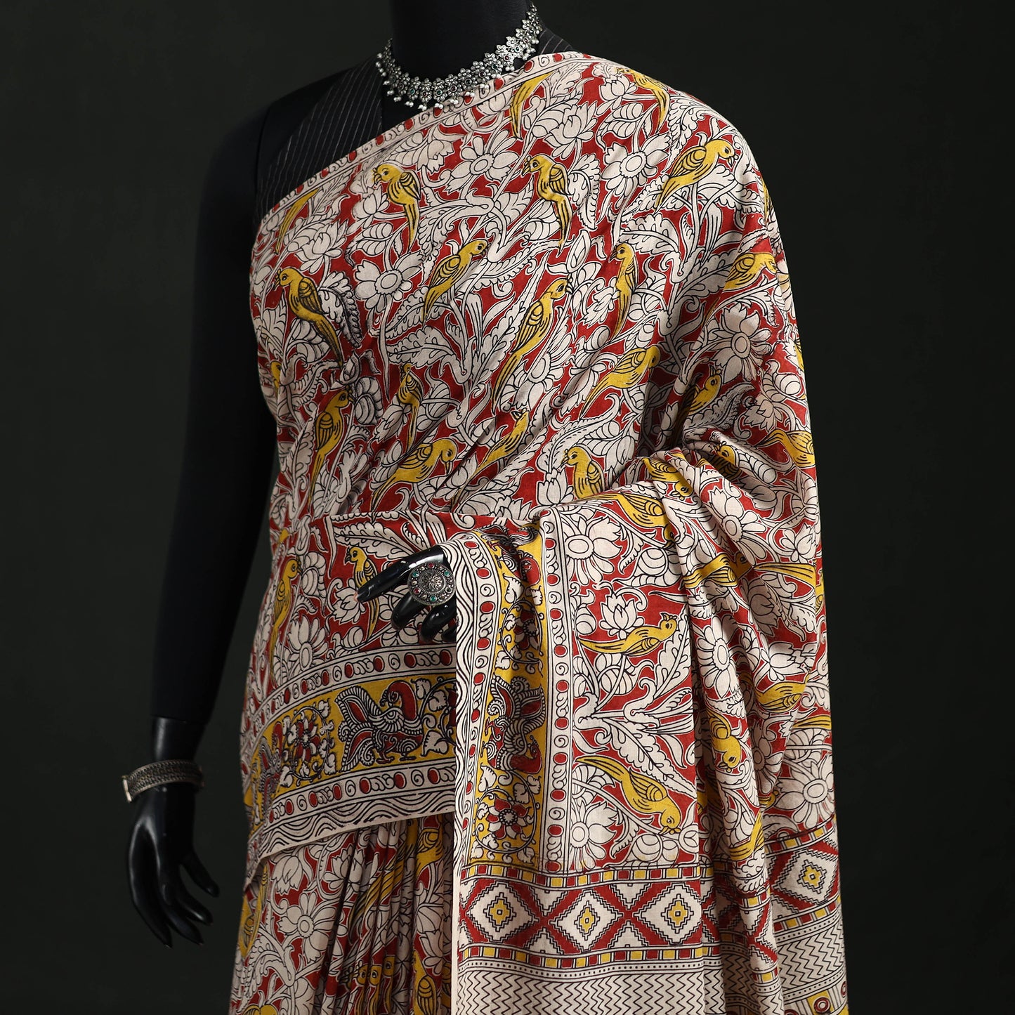 Kalamkari Printed Cotton Saree 85