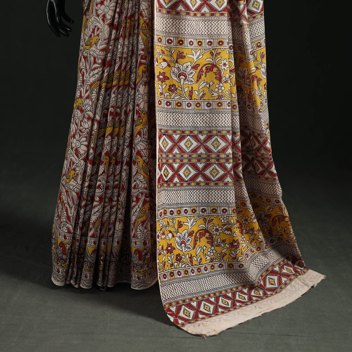Kalamkari Printed Cotton Saree 85