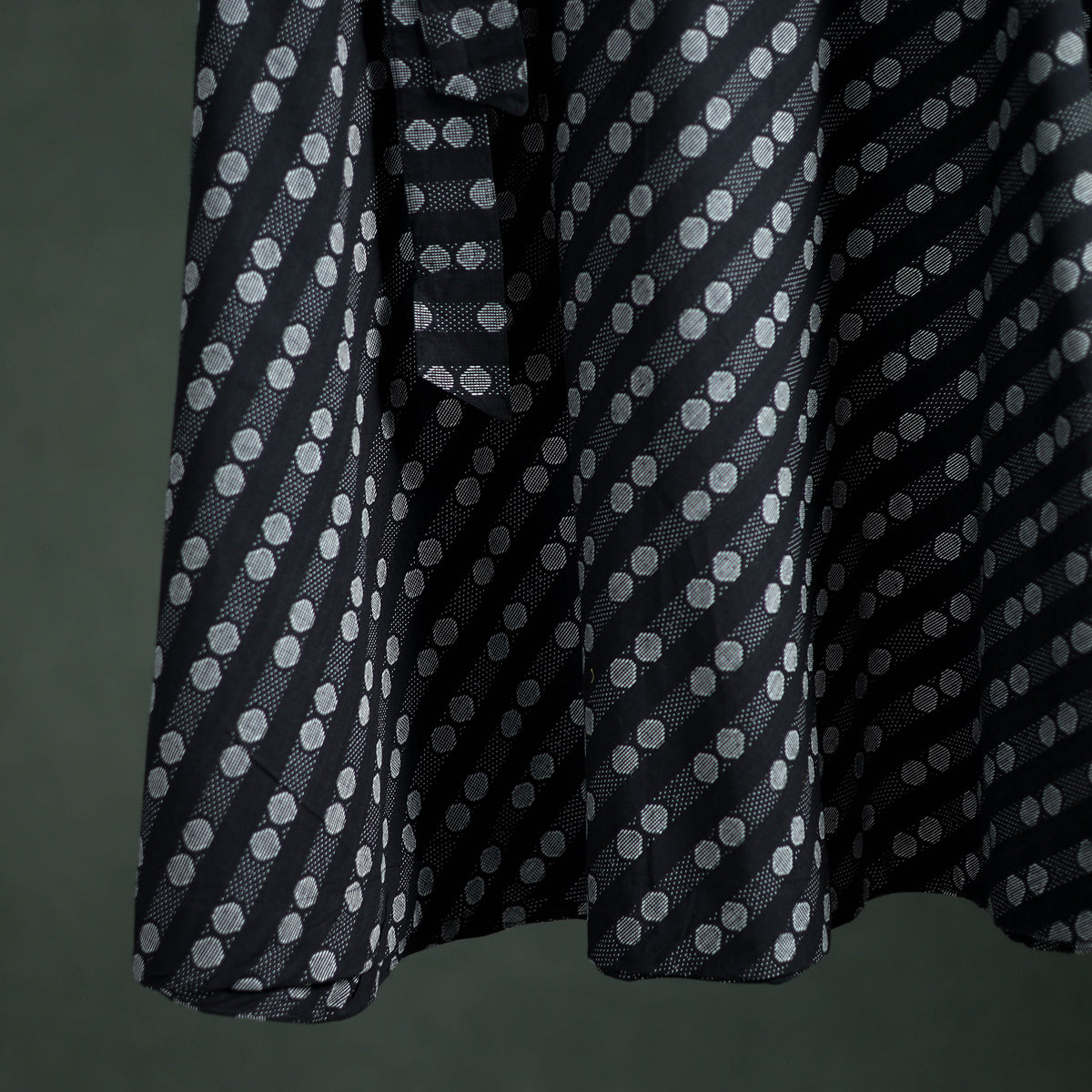 Jacquard Cotton Wrap Around Skirt 136