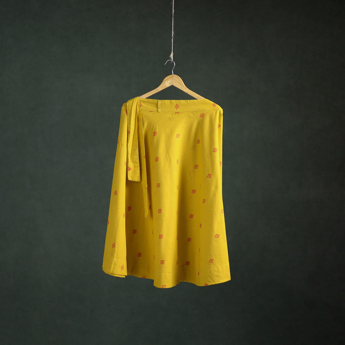 Jacquard Cotton Wrap Around Skirt 137