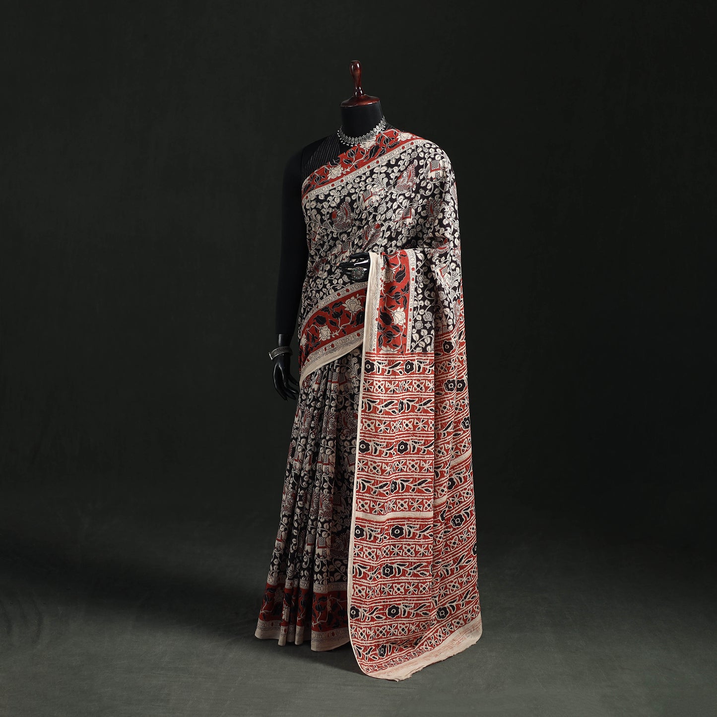 Kalamkari Printed Cotton Saree 86