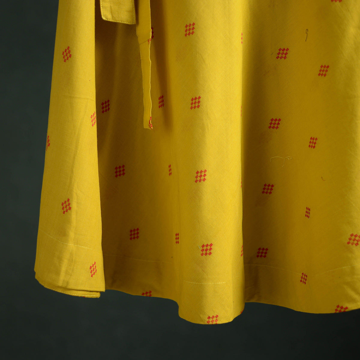 Jacquard Cotton Wrap Around Skirt 137