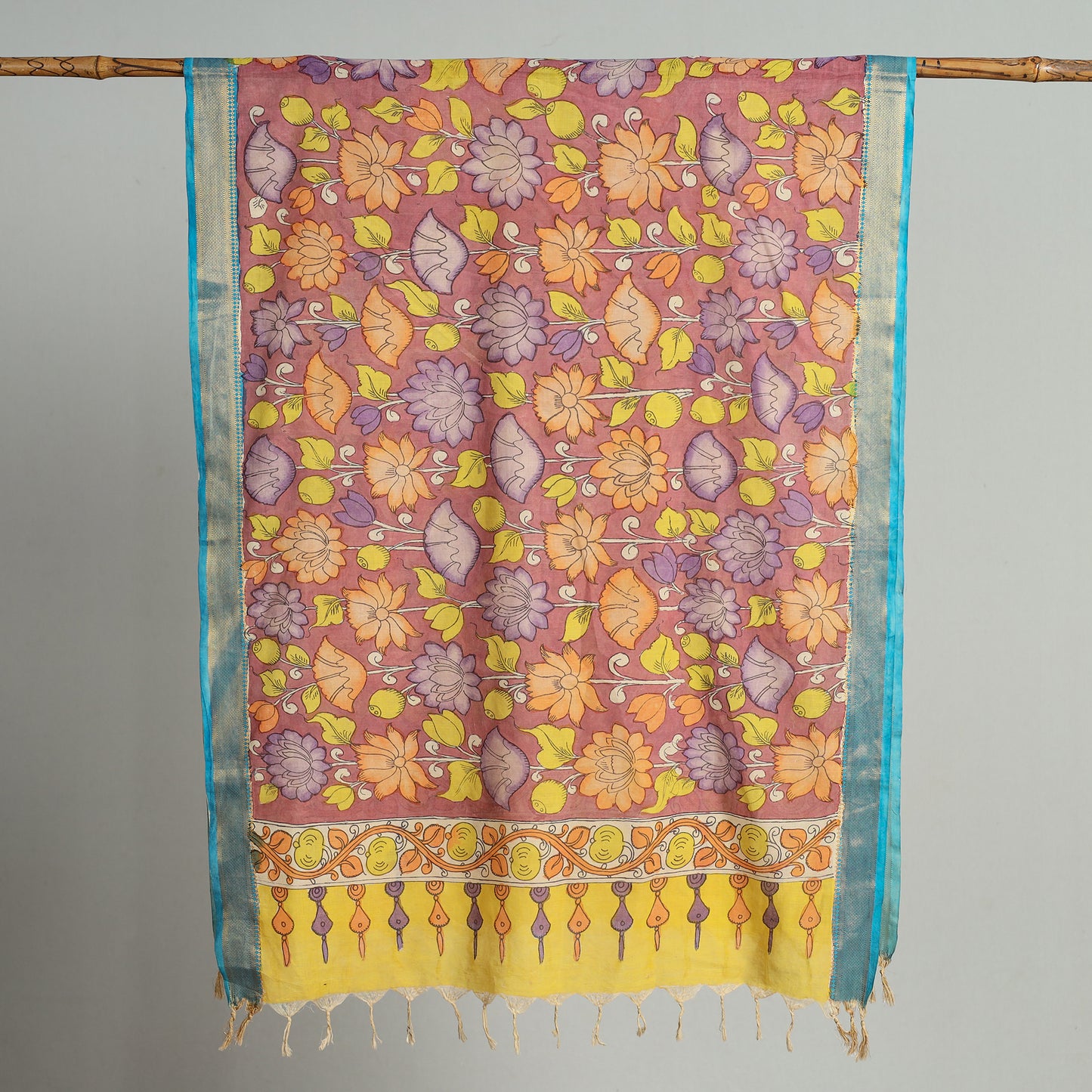 Kalamkari Handpainted Dupatta