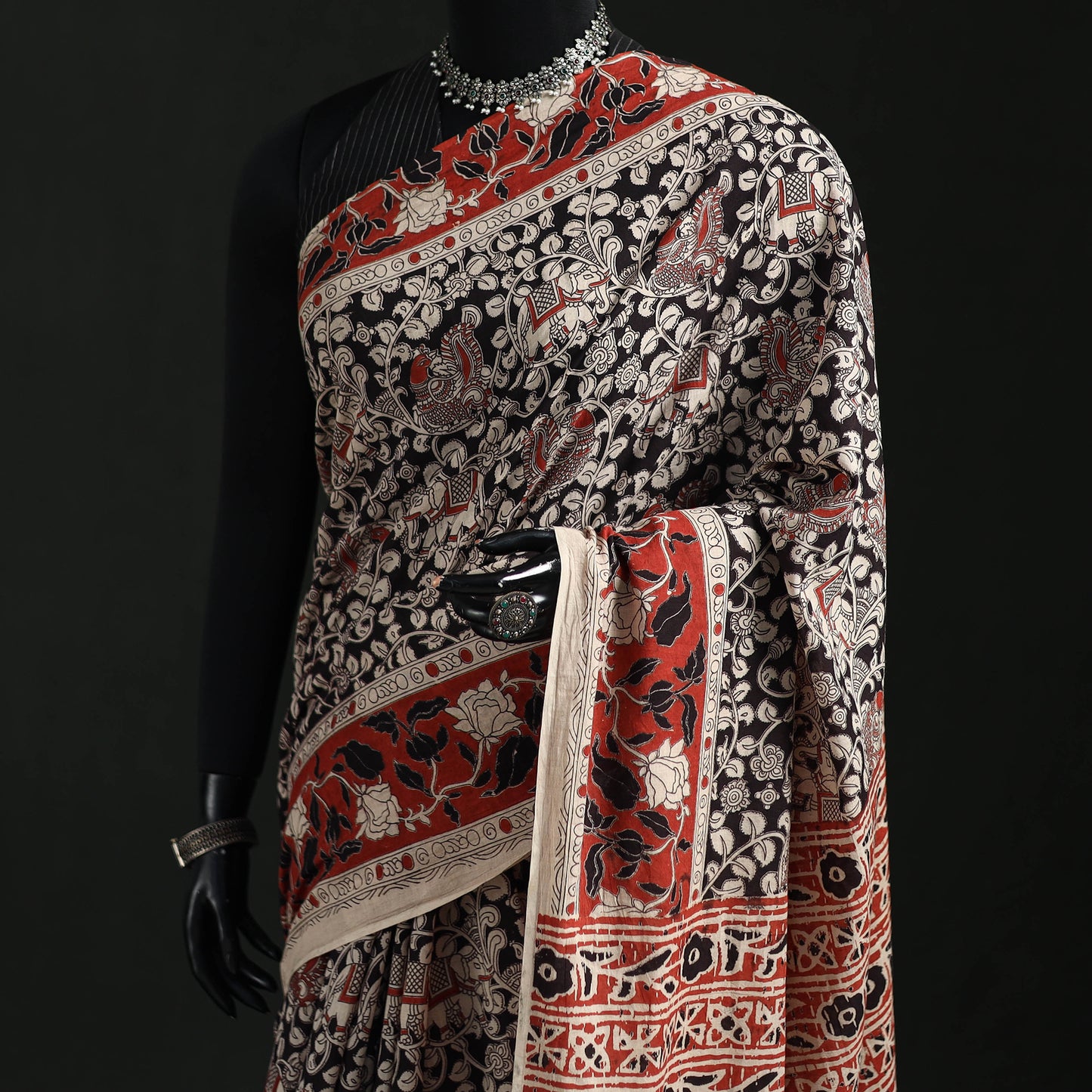 Kalamkari Printed Cotton Saree 86