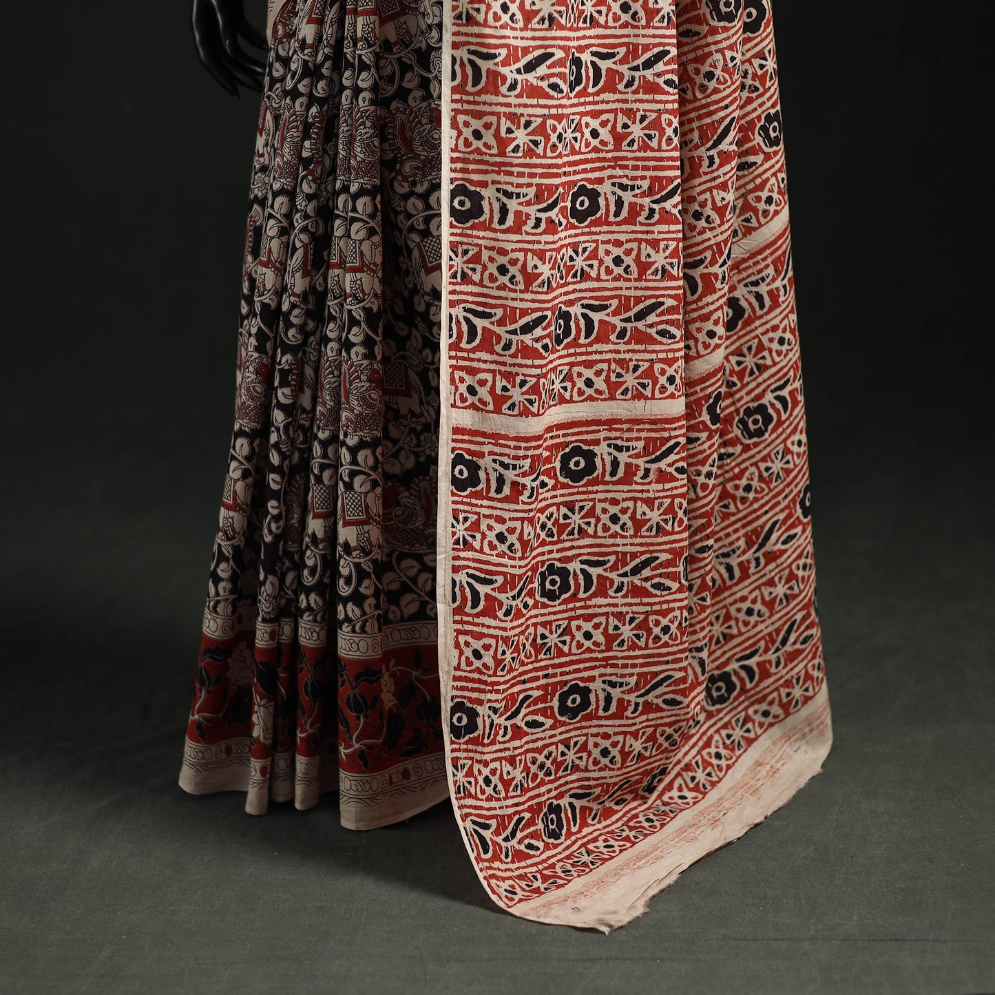 Kalamkari Printed Cotton Saree 86