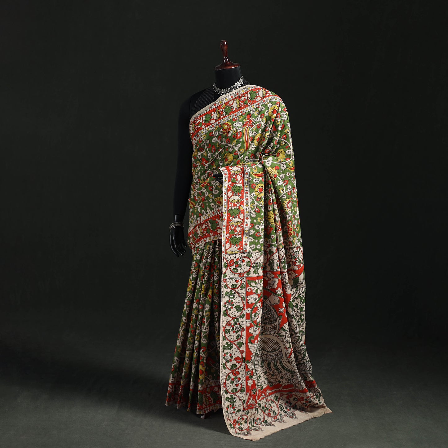 Kalamkari Printed Cotton Saree 87