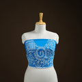 Bengal Kantha Hand Embroidered Cotton Blouse Piece 05