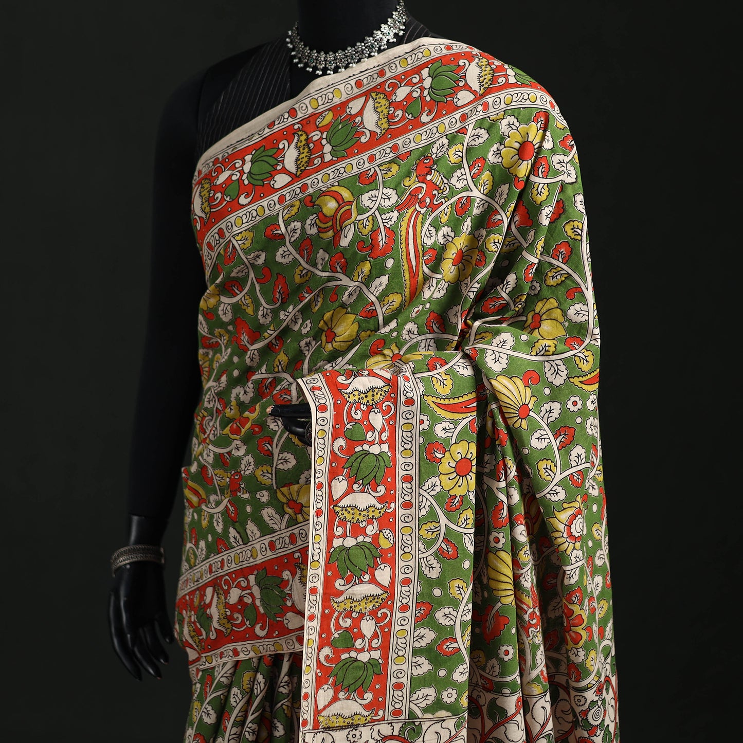 Kalamkari Printed Cotton Saree 87