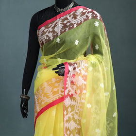 Bengal Pure Muslin Handloom Jamdani Saree 22