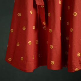 Jacquard Cotton Wrap Around Skirt 139