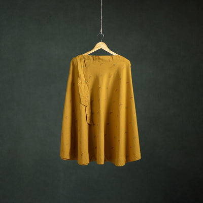 Jacquard Cotton Wrap Around Skirt 140