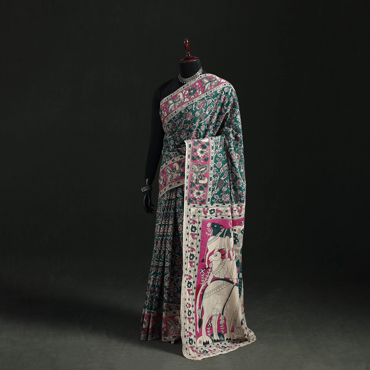Kalamkari Printed Cotton Saree 88