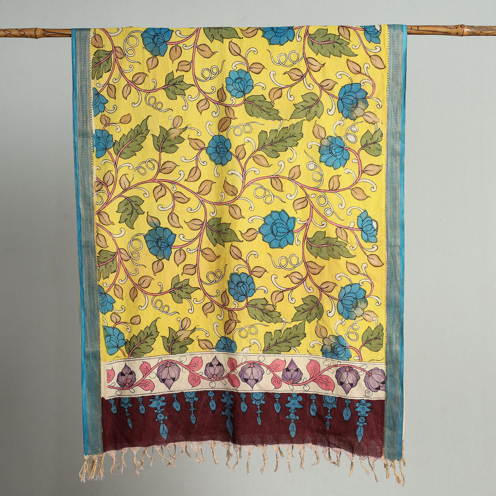 Kalamkari Handpainted Dupatta