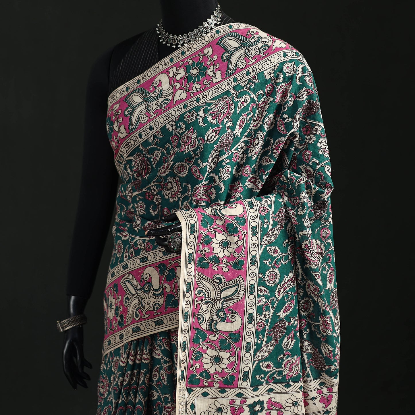 Kalamkari Printed Cotton Saree 88