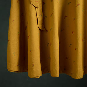 Jacquard Cotton Wrap Around Skirt 140