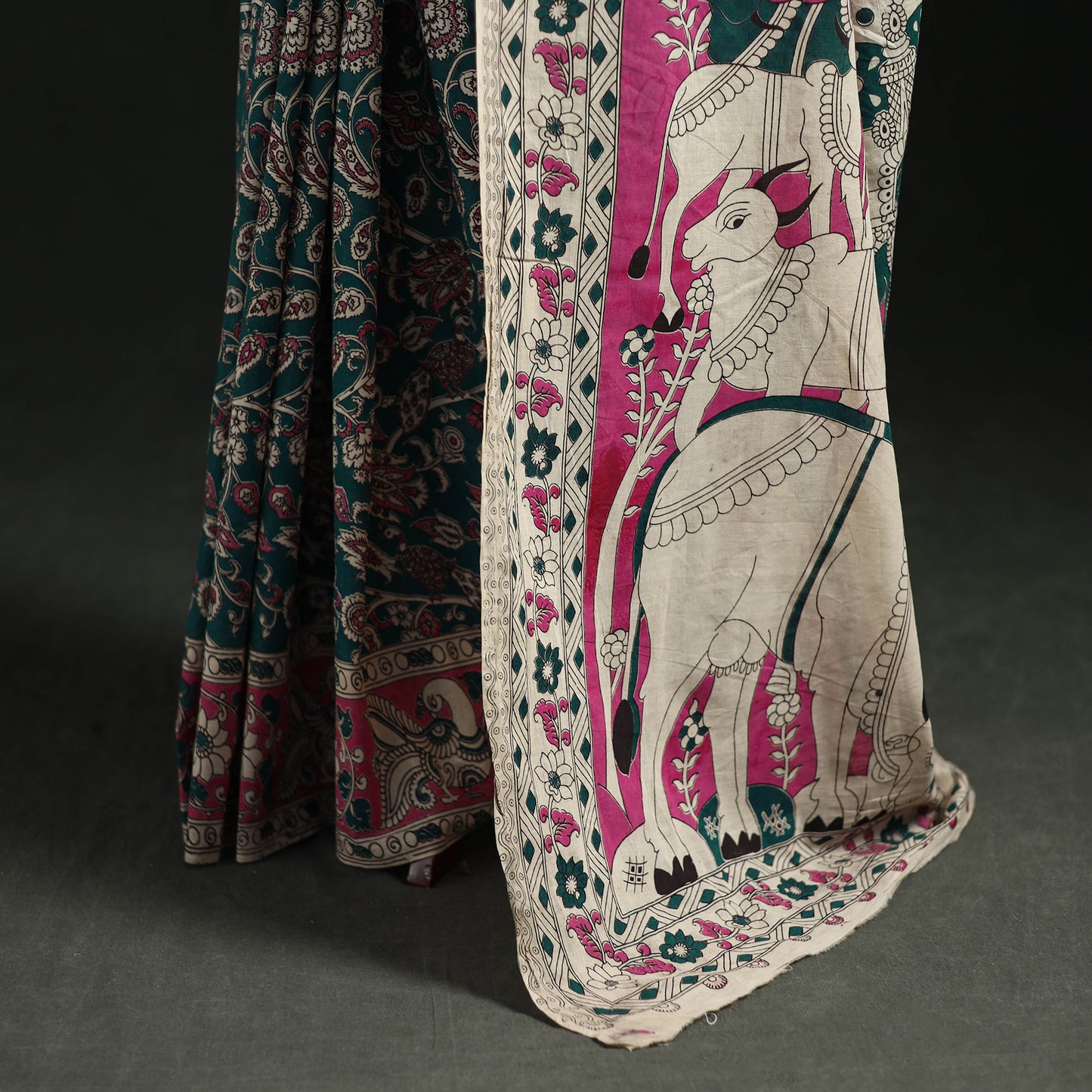 Kalamkari Printed Cotton Saree 88