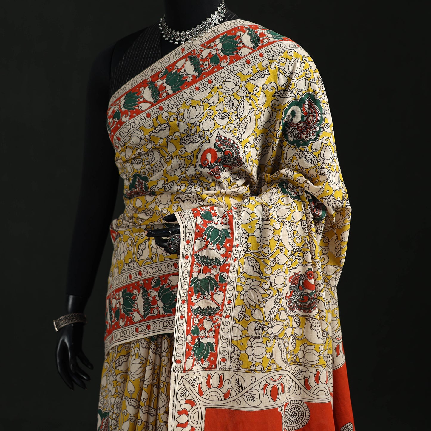 Kalamkari Printed Cotton Saree 89