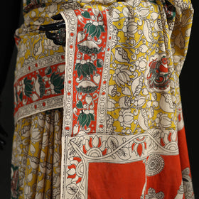 Kalamkari Printed Cotton Saree 89