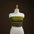 Bengal Kantha Hand Embroidered Cotton Blouse Piece 16