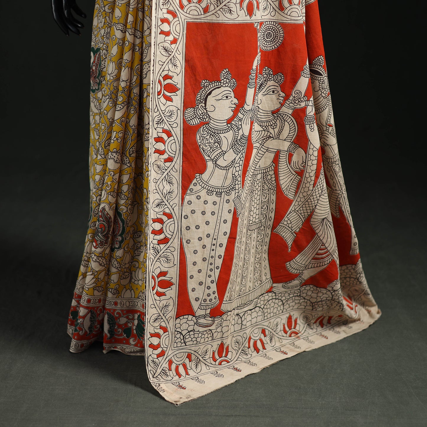 Kalamkari Printed Cotton Saree 89