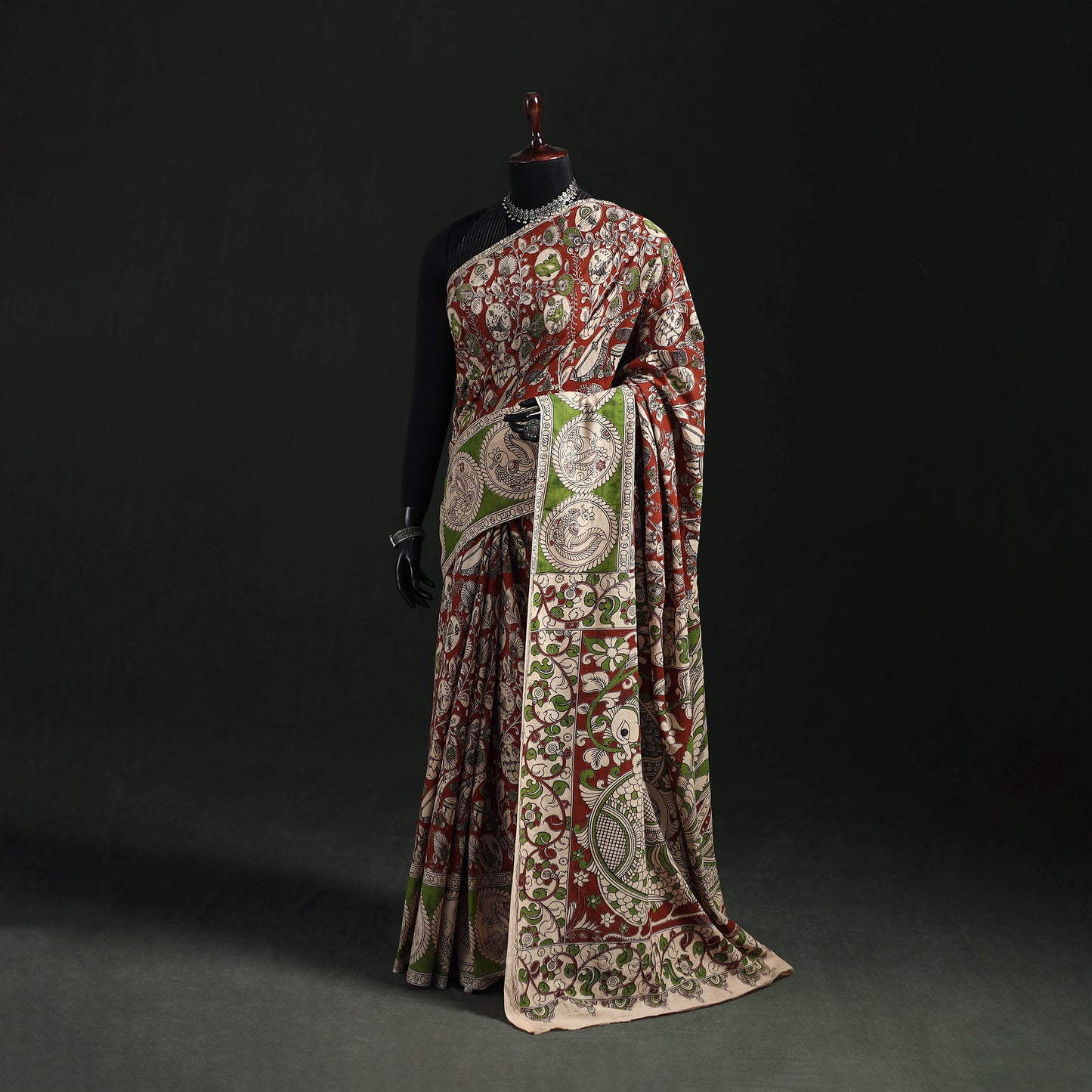 Kalamkari Printed Cotton Saree 90