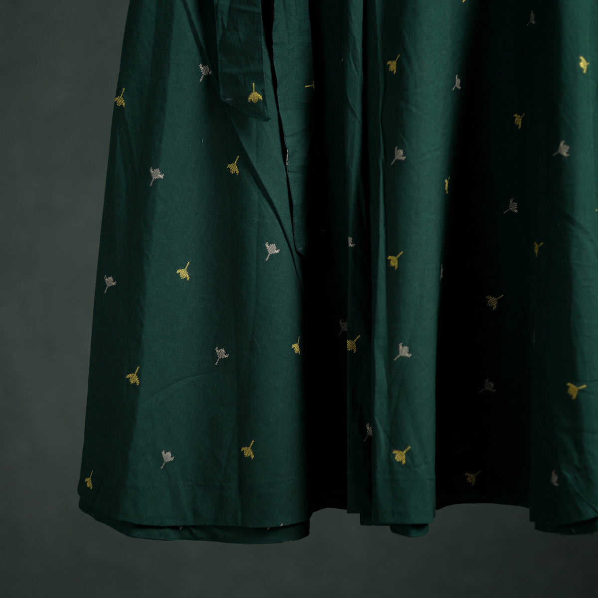 Jacquard Cotton Wrap Around Skirt 147