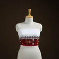 Bengal Kantha Hand Embroidered Cotton Blouse Piece 17