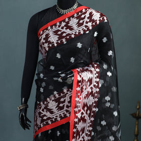 Bengal Pure Muslin Handloom Jamdani Saree 24