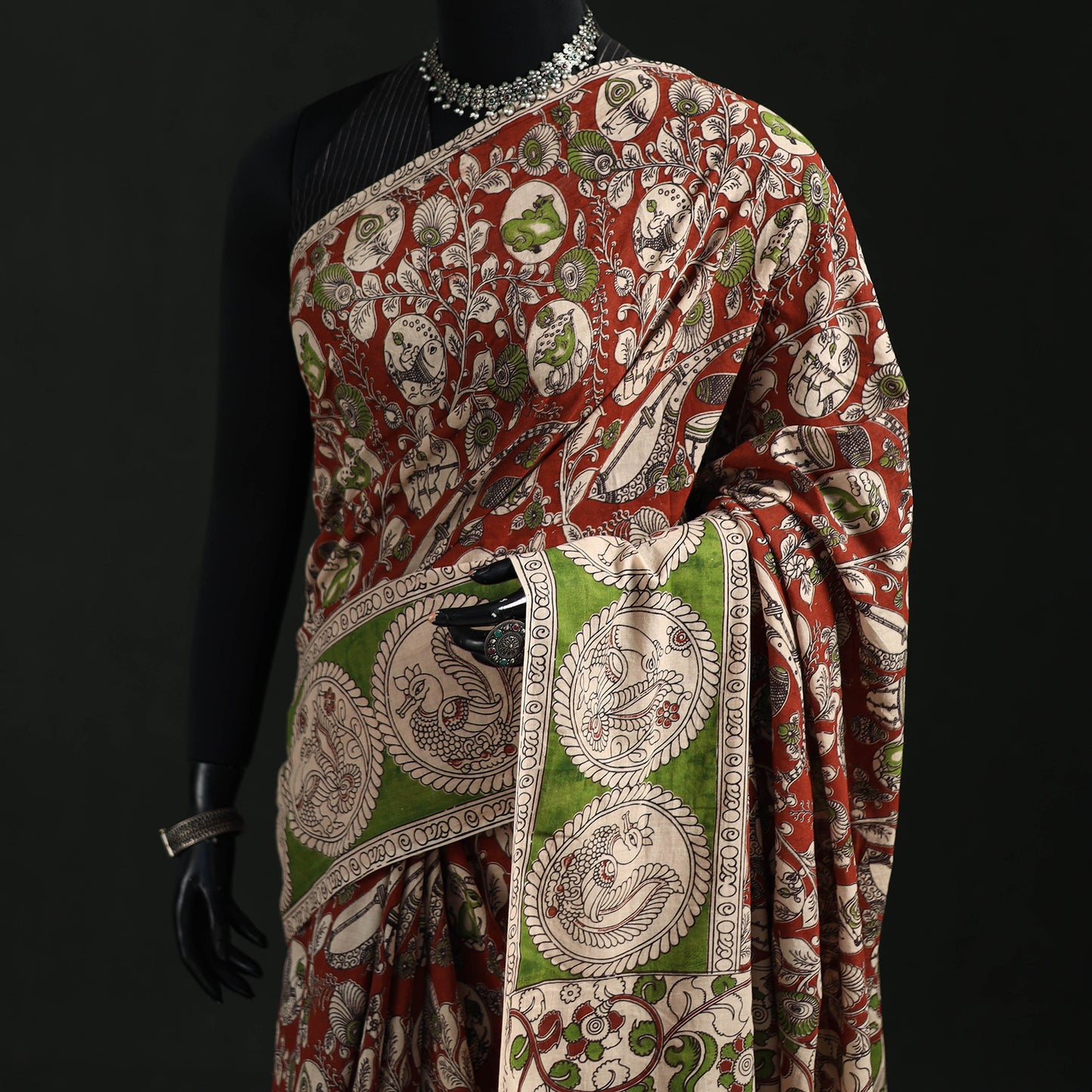 Kalamkari Printed Cotton Saree 90