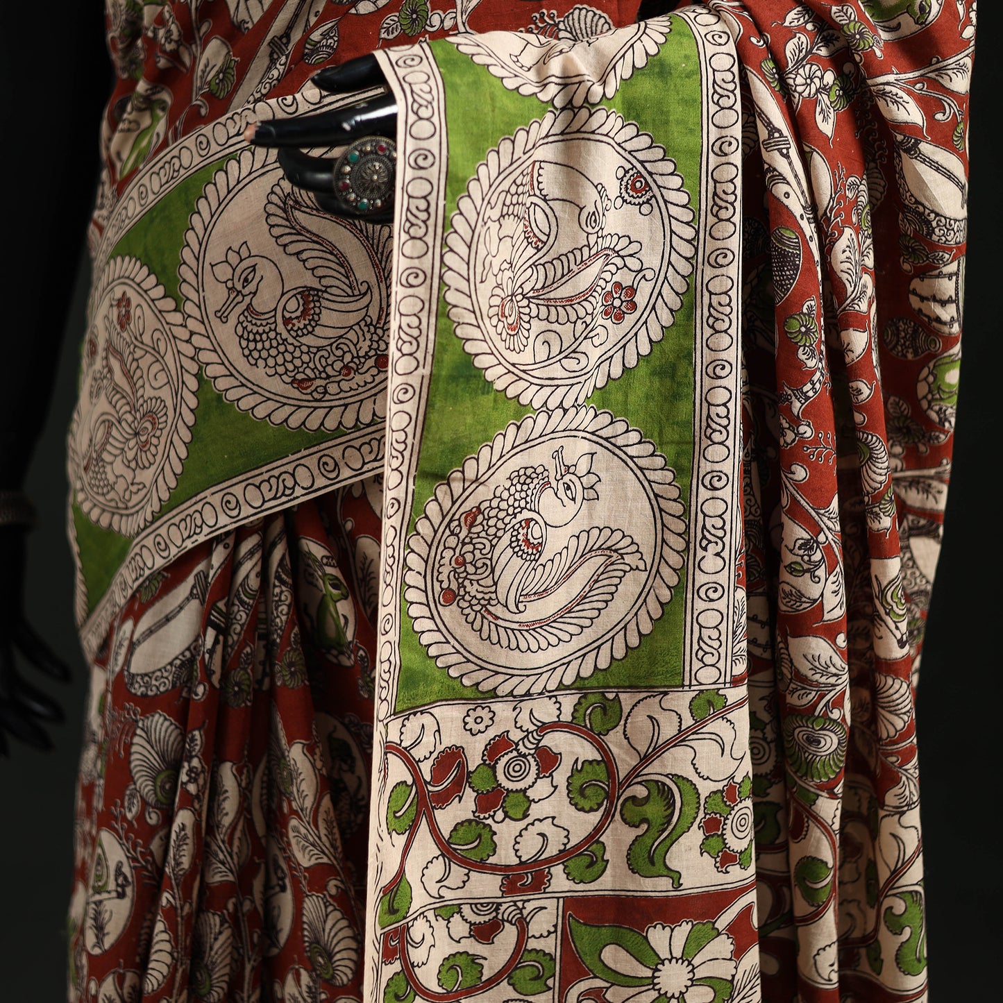 Kalamkari Printed Cotton Saree 90