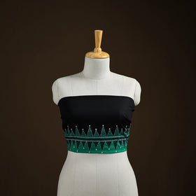 Bengal Kantha Hand Embroidered Cotton Blouse Piece 20