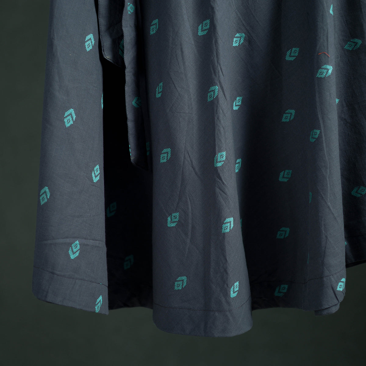Jacquard Cotton Wrap Around Skirt 146