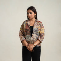 Patchwork Kalamkari Print Women's Jacket 01