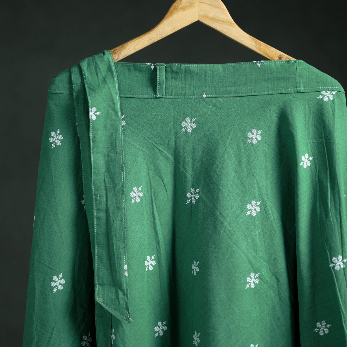Jacquard Cotton Wrap Around Skirt 142