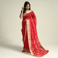 chanderi silk saree