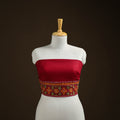 Bengal Kantha Hand Embroidered Cotton Blouse Piece 24